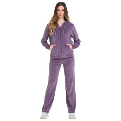 Target Γυναικείες φόρμες σετ Velour Set with Hoodie Jacket Velour
